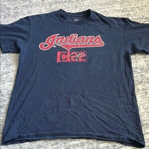 Men's Navy Graphic T-Shirt Indians